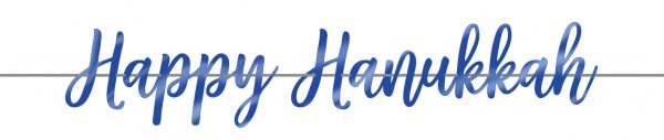 Happy Hanukkah Girlande 3,65m