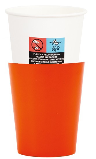 Papaya Passion Pappbecher 250ml