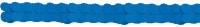 Royalblaue Deko Papier Girlande 3,65m