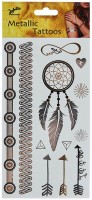 Metallische Indianer Tattoos