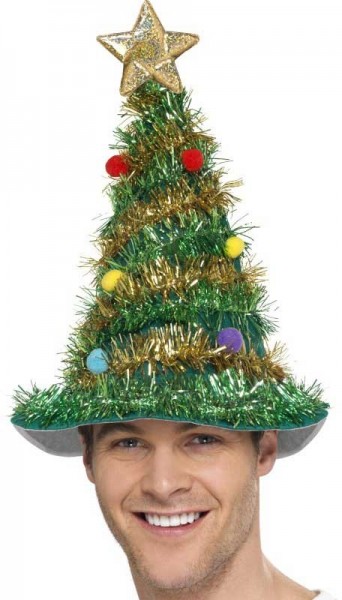 Weihnachtsbaum Lametta Partyhut 2