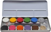 12er Kombie Profi Aqua-Schmink Palette