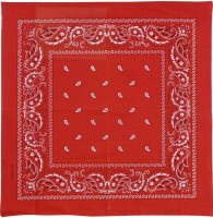 Klassisches Cowboy Halstuch Rot