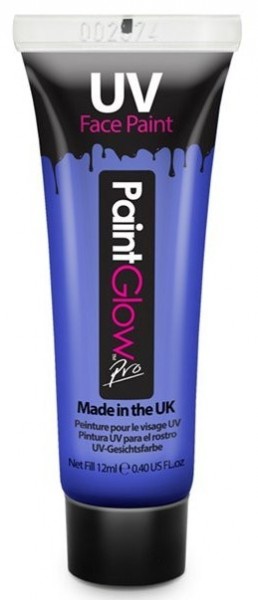Paint Glow UV- Make Up neonblau 10ml