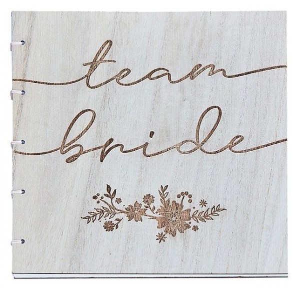 Boho Wedding Team Bride Gästebuch