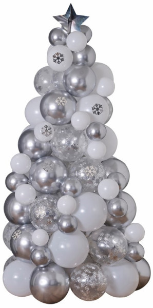 Ballon Weihnachtsbaum Set 110-teilig