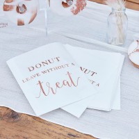 20 Country Wedding Donut Geschenktüten