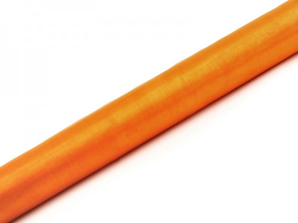 Organza Stoff Julie orange 9m x 36cm