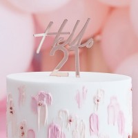 Hello Twenty-one Tortendeko