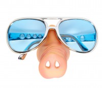 Fliegerbrille Mit Schweinenase