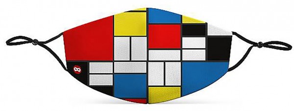 Mund Nasen Maske Mondrian