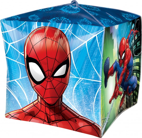 Würfel-Folienballon Spider-Man 38cm 4