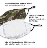 Vorschau: Mund Nasen Maske camouflage für Erwachsene