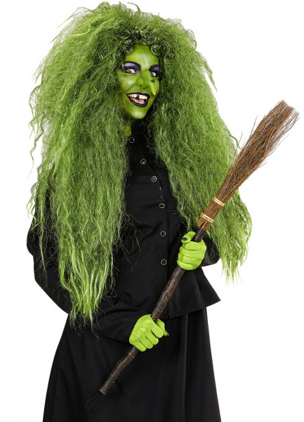 Knorriger Hexenbesen Halloween