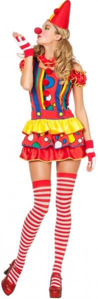 Sexy Zirkus Clown Damenkostüm 3