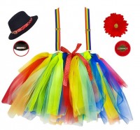 Tuffy Tuff Clowns Kostüm für Mädchen