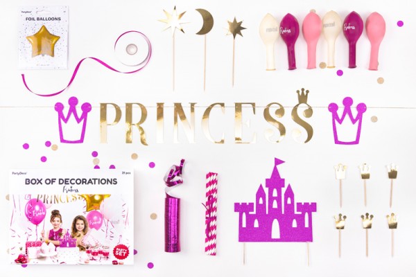 Princess Tale Partykoffer 31-teilig 2