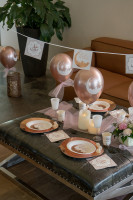 Vorschau: Eid Mubarak Wimpelkette roségold 5m