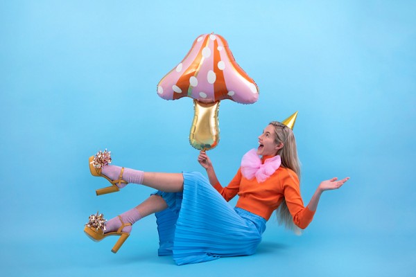 Halloween City Pilz Ballon 66 x 75cm 6