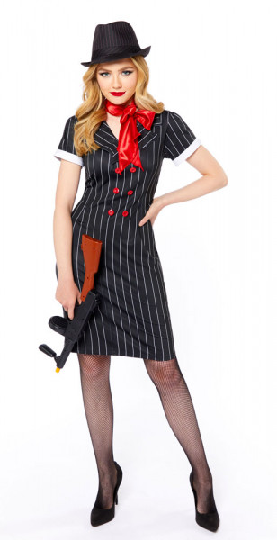 Gangster Lady Jane Damenkostüm 2