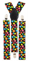 Bunte Dazzle Hosenträger Mit Punkten