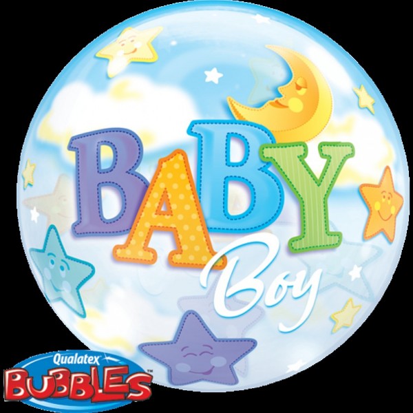 Orbz Folienballon Baby Boy