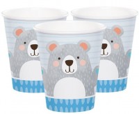 8 Partybär Pappbecher 256ml