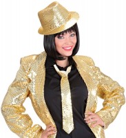Goldener Party Pailletten Hut