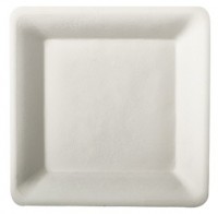 50 Zuckerrohr Teller Aida eckig 15,5 x 15,5cm