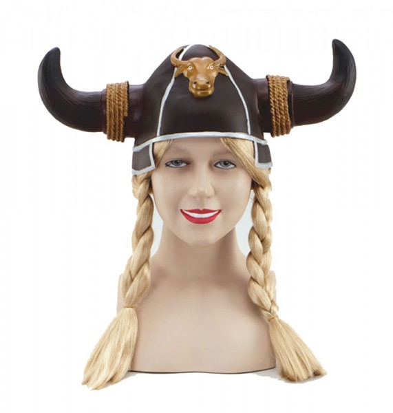 Wikingerhelm Alva Mit Fechtzöpfen