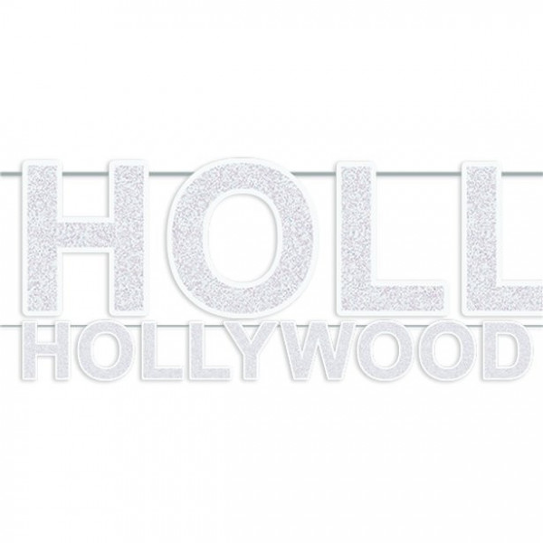 Glitzernde Hollywood Girlande 2,44m
