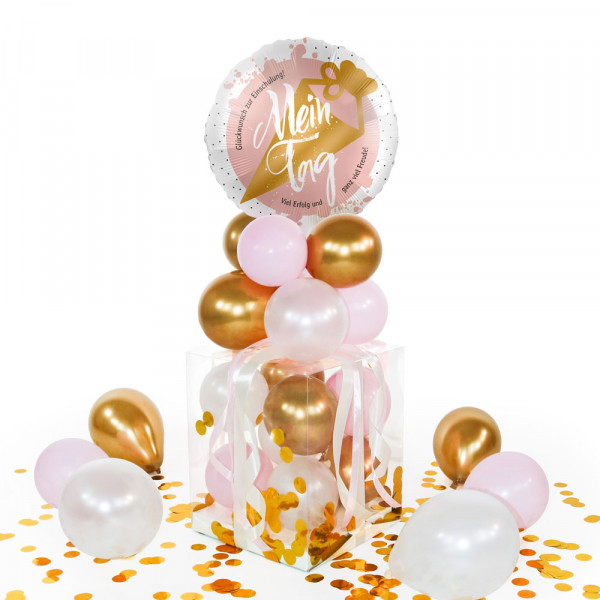 Balloha Geschenkbox DIY 1. Schultag rosa XL