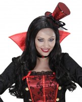 Vorschau: Glitzer Zylinder rot