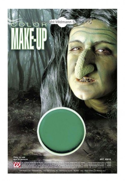 Farbiges Make Up In Grün