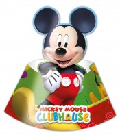 6 Mickey Mouse Partyfreunde Partyhüte