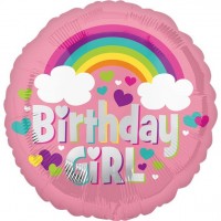 Birthday Girl Fantasyworld Ballon 46cm