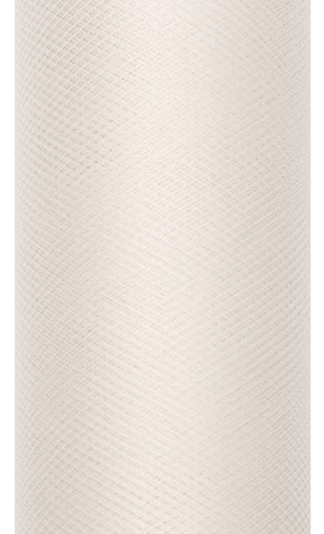 Tüll Stoff Luna creme 9m x 30cm