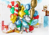 Vorschau: Folienballon Zuckerstange 50 x 82cm