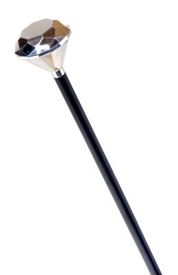 Edler Diamant Gehstock 88cm