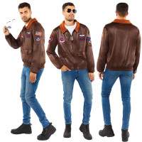 Förhandsgranskning: Top Gun flygjacka för män