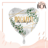 Vorschau: Balloha Geschenkbox DIY Hochzeit Eukalyptus XL