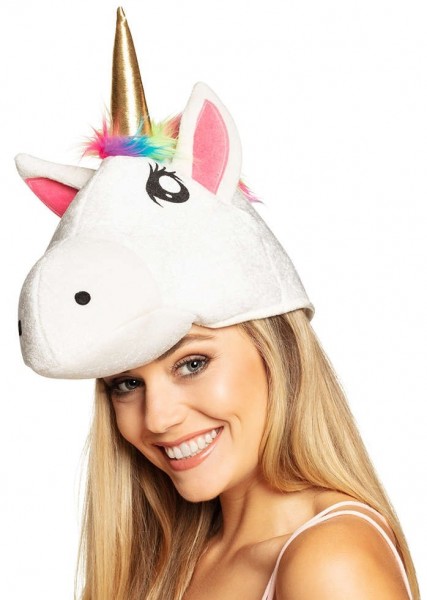 Lustige Einhorn Mütze für Damen
