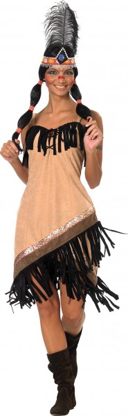 Charleston Indianerin Fransenkleid