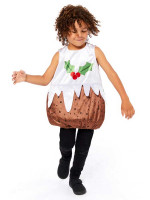 Weihnachtspudding Kostüm für Kinder