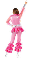 70er Jahre Disco Queen Kostüm pink