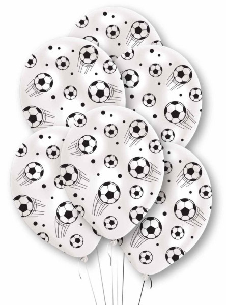 6 Einwurf Latexballons 27,5cm