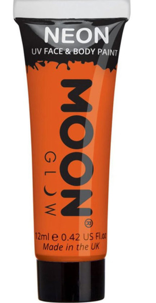 UV Face and Body Schminke in Orange 12ml