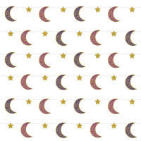 6 New Moon Girlanden