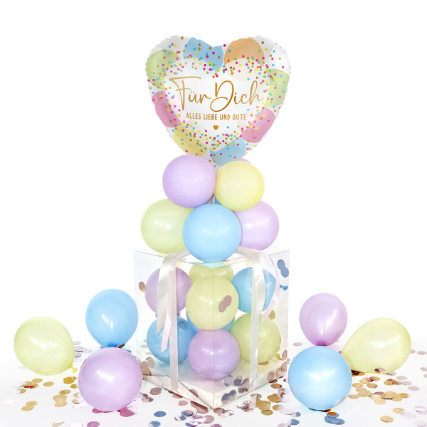 Balloha Geschenkbox DIY Für Dich Konfetti XL