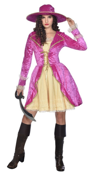 Pirate Bonny Damkostym Deluxe